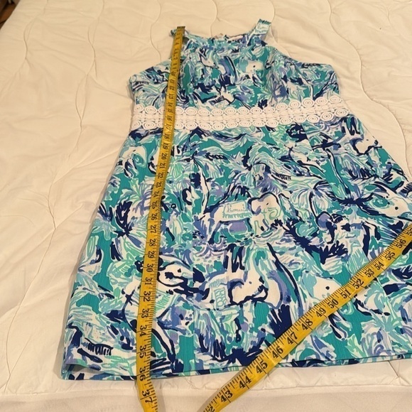 Lilly Pulitzer NWOT. Blue white green and purple - Picture 10 of 11